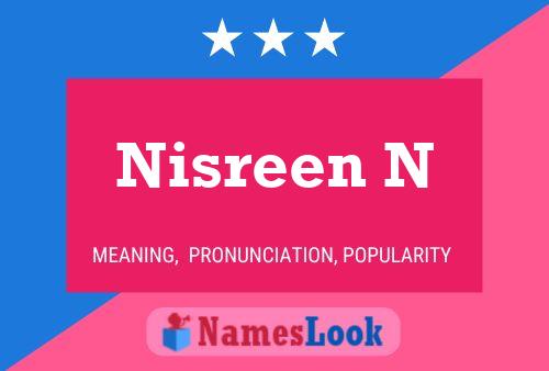 Nisreen N Naam Poster