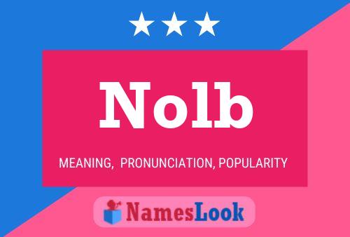 Nolb Naam Poster