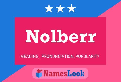 Nolberr Naam Poster