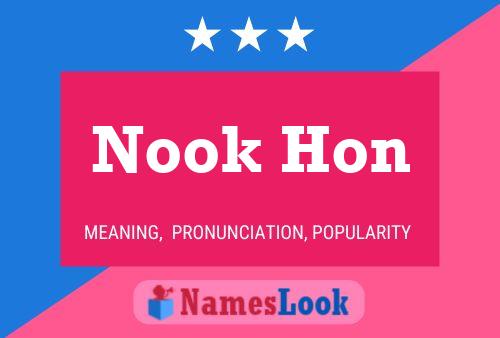 Nook Hon Naam Poster