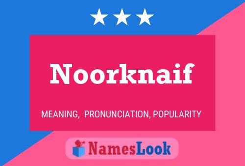 Noorknaif Naam Poster