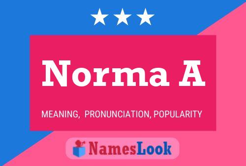 Norma A Naam Poster