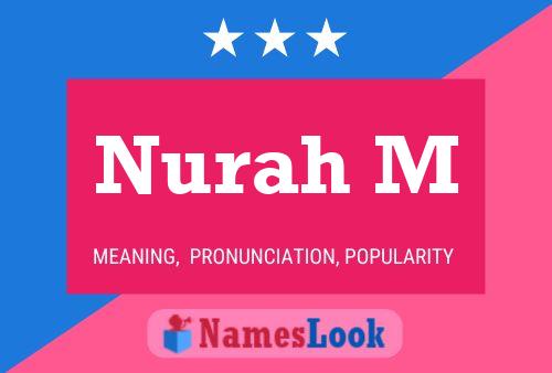 Nurah M Naam Poster