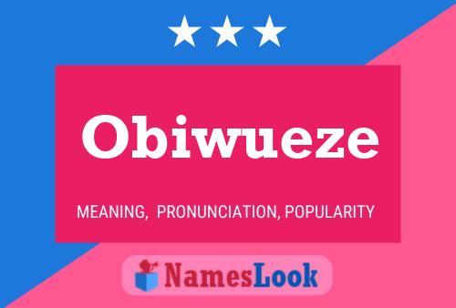 Obiwueze Naam Poster