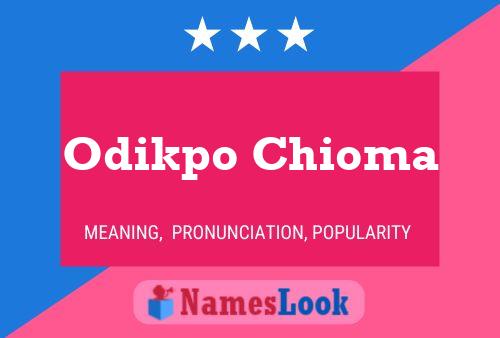 Odikpo Chioma Naam Poster