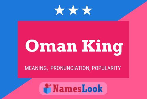 Oman King Naam Poster