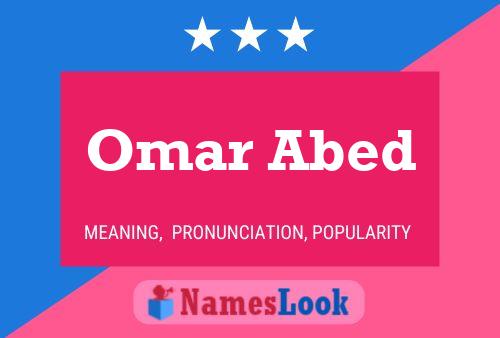 Omar Abed Naam Poster