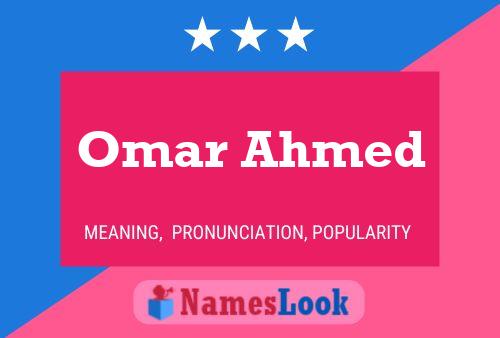 Omar Ahmed Naam Poster