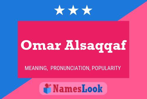 Omar Alsaqqaf Naam Poster