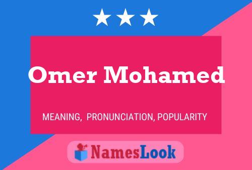 Omer Mohamed Naam Poster