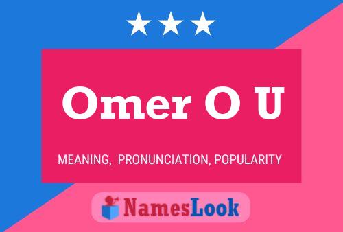 Omer O U Naam Poster