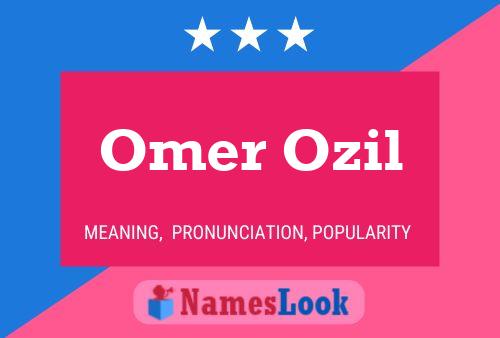 Omer Ozil Naam Poster