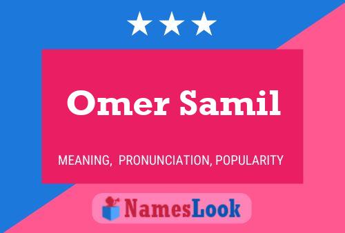 Omer Samil Naam Poster