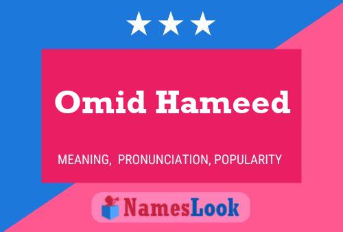 Omid Hameed Naam Poster