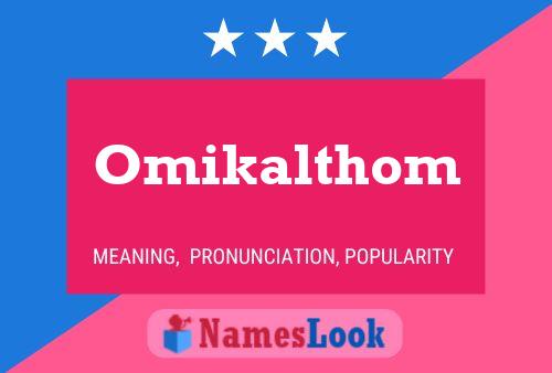 Omikalthom Naam Poster