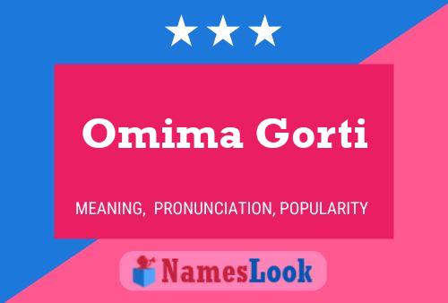 Omima Gorti Naam Poster