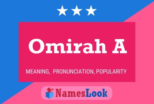 Omirah A Naam Poster