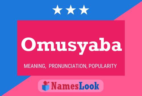 Omusyaba Naam Poster