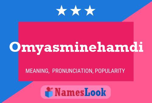 Omyasminehamdi Naam Poster