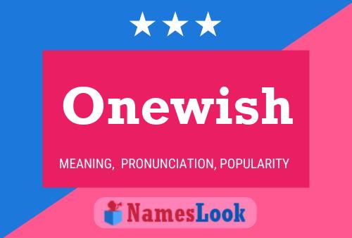 Onewish Naam Poster