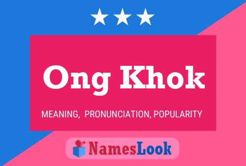 Ong Khok Naam Poster