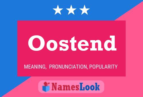 Oostend Naam Poster