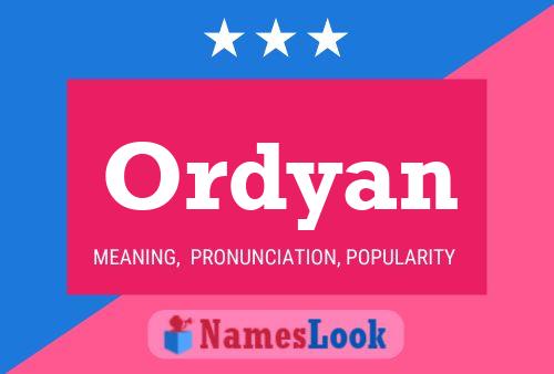 Ordyan Naam Poster