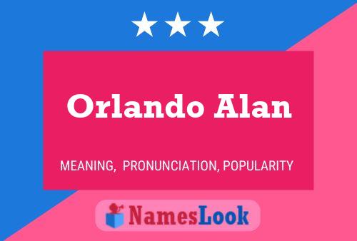 Orlando Alan Naam Poster