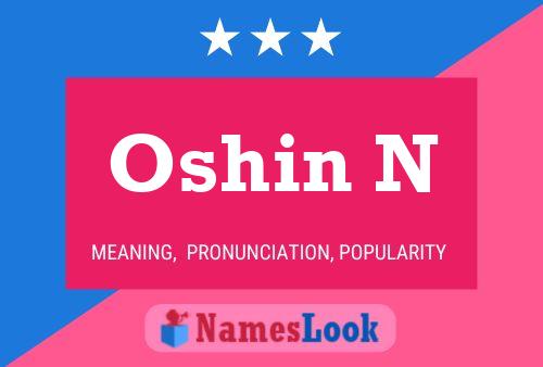 Oshin N Naam Poster