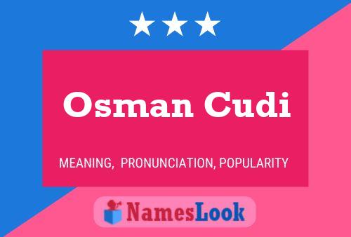 Osman Cudi Naam Poster