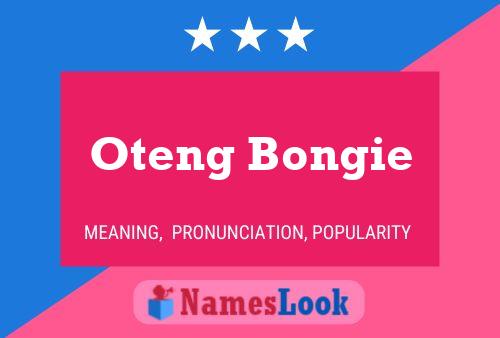 Oteng Bongie Naam Poster