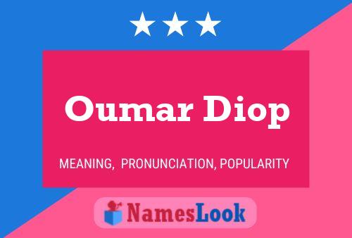 Oumar Diop Naam Poster