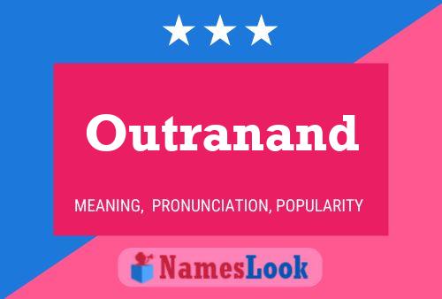 Outranand Naam Poster