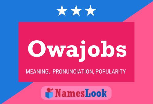 Owajobs Naam Poster