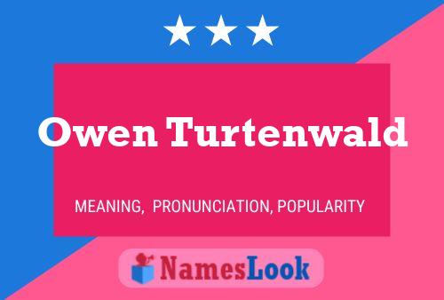 Owen Turtenwald Naam Poster