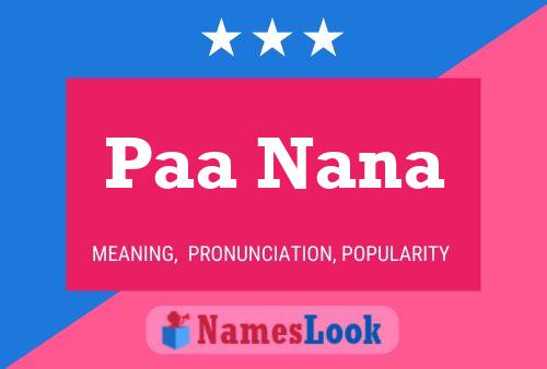 Paa Nana Naam Poster