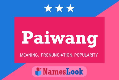 Paiwang Naam Poster