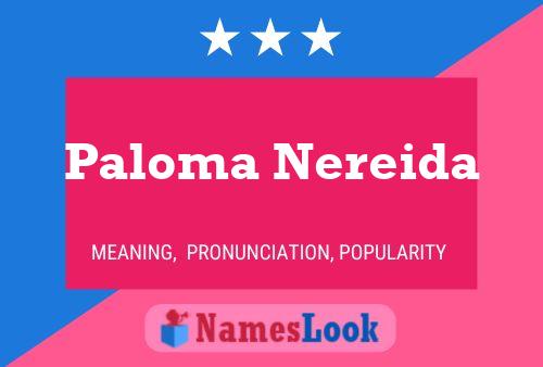 Paloma Nereida Naam Poster