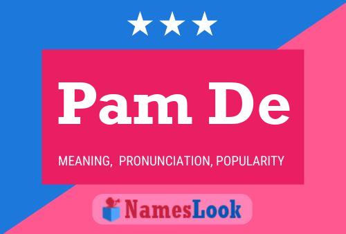 Pam De Naam Poster