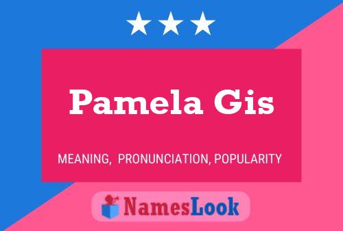 Pamela Gis Naam Poster