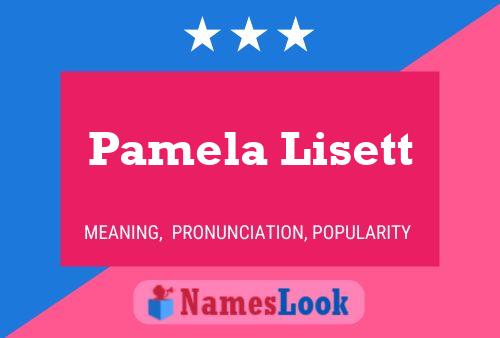 Pamela Lisett Naam Poster