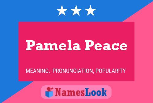 Pamela Peace Naam Poster