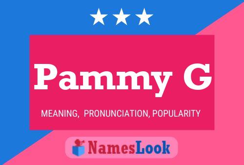 Pammy G Naam Poster