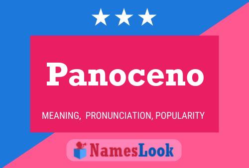 Panoceno Naam Poster