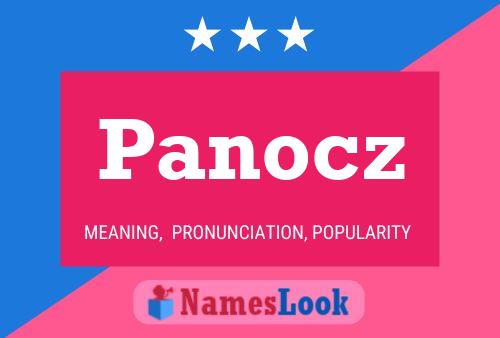 Panocz Naam Poster