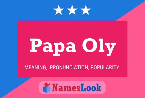 Papa Oly Naam Poster