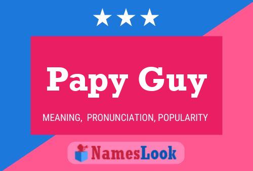 Papy Guy Naam Poster