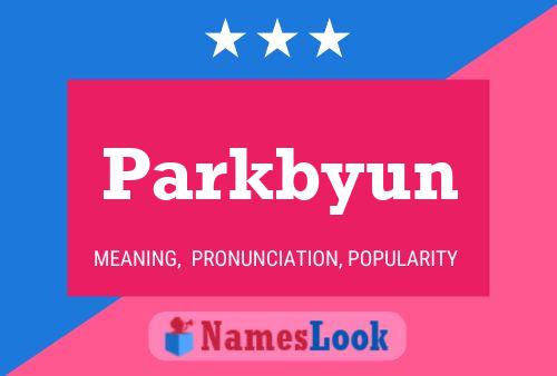 Parkbyun Naam Poster