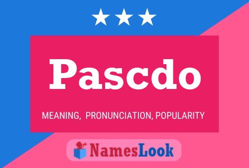 Pascdo Naam Poster