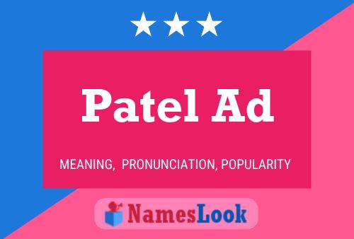 Patel Ad Naam Poster